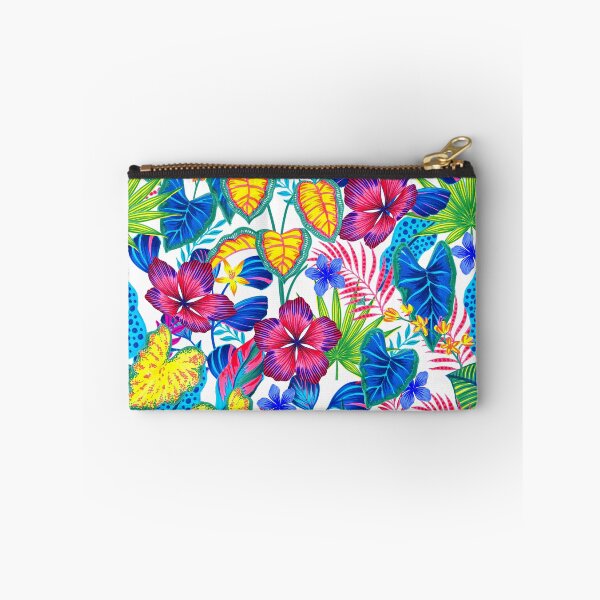 Item preview, Colorful Tropical Flower Pattern designed and sold by Silvia  Ospina.