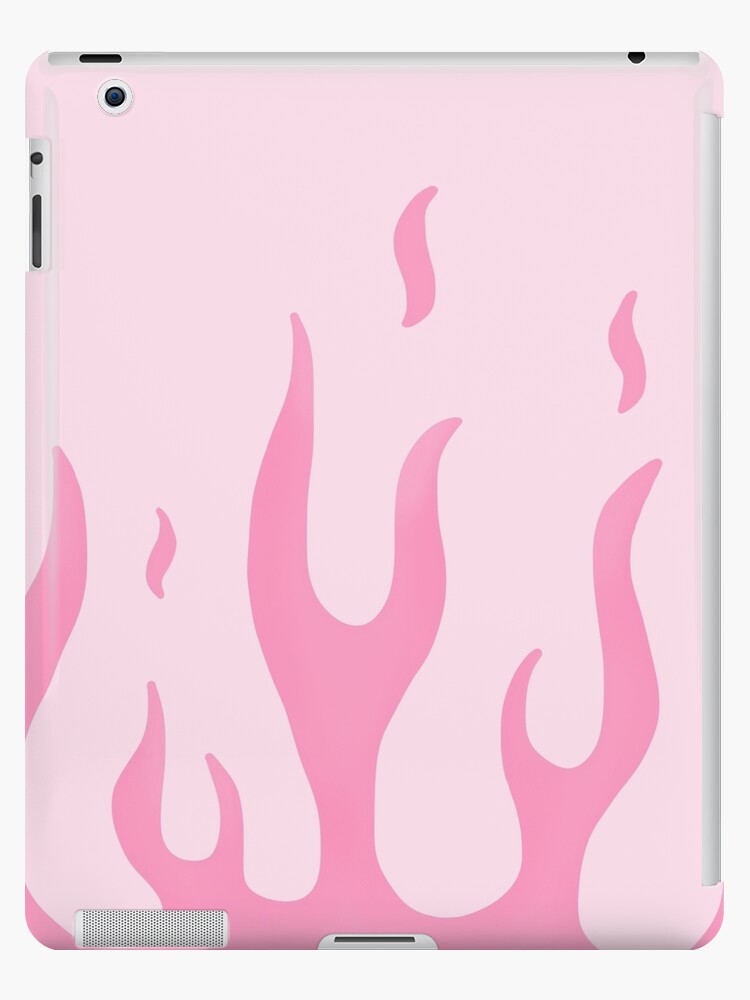 Pink flames wallpaper iPad Case & Skin for Sale by Pastel-PaletteD