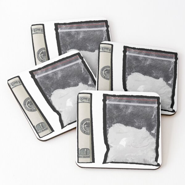 Item preview, Cocaine with Straw Dollar Bill Coke Baggy designed and sold by DesertShowroom.