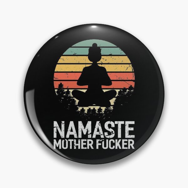 Artikelvorschau, Namaste Motherfucker lustiges Yoga Geschenk entworfen und verkauft von Artgifts.