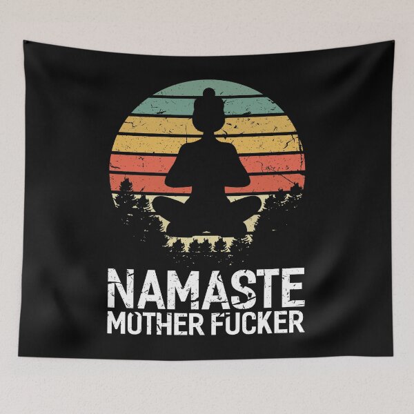 Item preview, Namaste Motherfucker Funny Yoga Gift designed and sold by Artgifts.