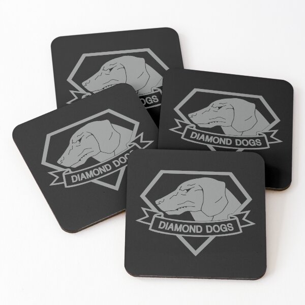 Item preview, Metal Gear Solid - Diamond Dogs over Heart (Gray)  designed and sold by crimzind.