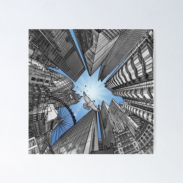 Item preview, Londres blanco y negro designed and sold by Bextur.