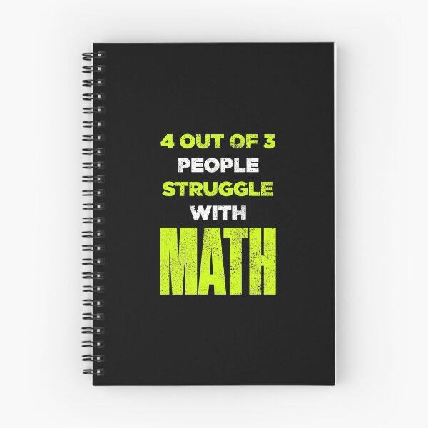 Item preview, 4 Out Of 3 People Struggle With Math Funny Mathematic designed and sold by artworkbyrihen.