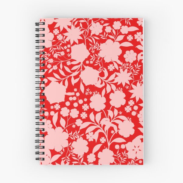 Item preview, Graphic Floral Red and Pink Pattern designed and sold by Silvia  Ospina.