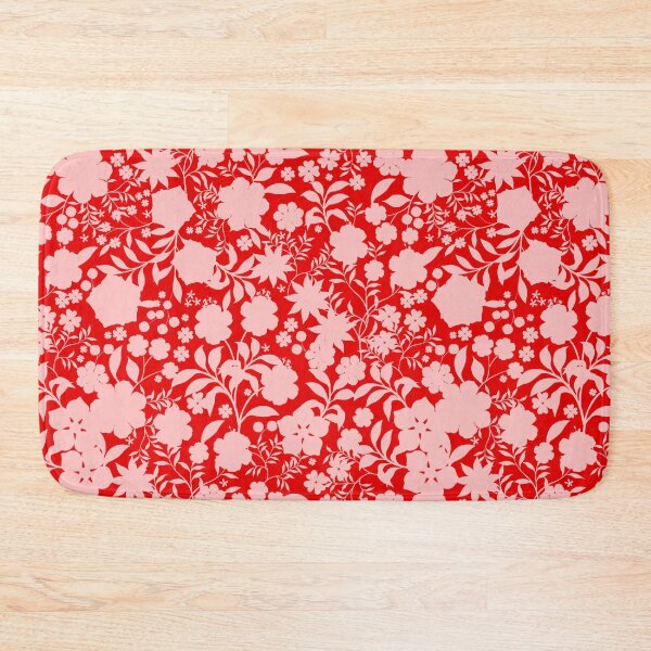 Item preview, Graphic Floral Red and Pink Pattern designed and sold by Silvia  Ospina.