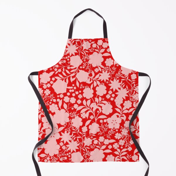Item preview, Graphic Floral Red and Pink Pattern designed and sold by Silvia Ospina.