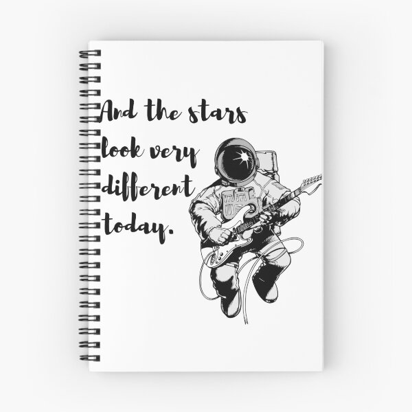 Item preview, Space Oddity Astronaut Guitarist Artwork designed and sold by GuitarToneDaily.