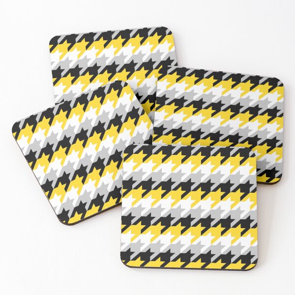 Item preview, Neon Goth Houndstooth Pattern (Yellow) designed and sold by jezkemp.