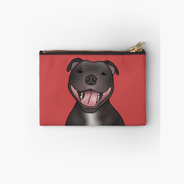 Item preview, Staffordshire Bull Terrier (Staffie) Dog Portrait - Red designed and sold by JadeMadeThis.