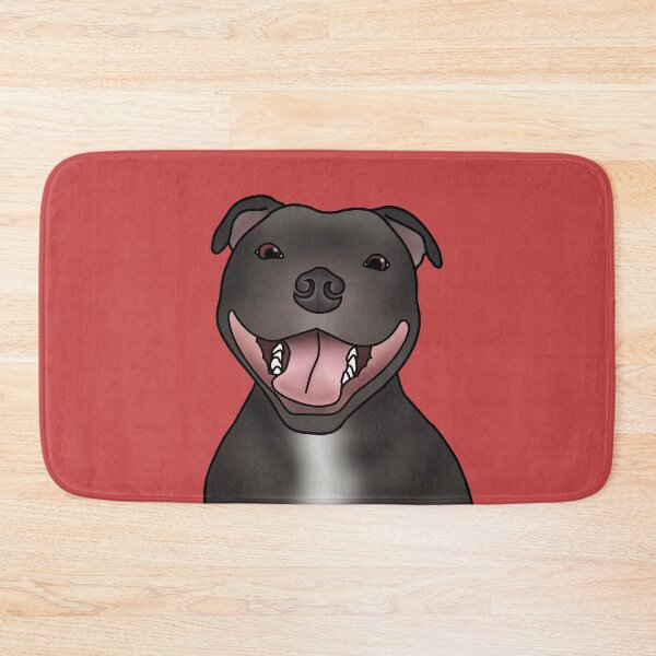 Item preview, Staffordshire Bull Terrier (Staffie) Dog Portrait - Red designed and sold by JadeMadeThis.