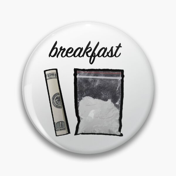 Item preview, Breakfast Cocaine with Straw Dollar Bill Coke Baggy designed and sold by DesertShowroom.