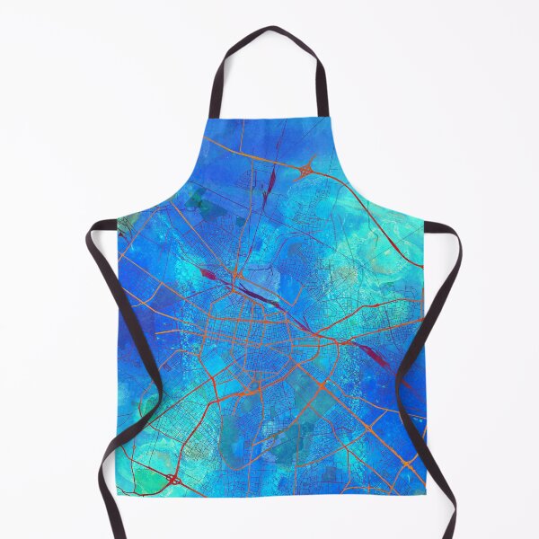 Item preview, Sofia Bulgaria Street Map Blue Lagoon designed and sold by IvonDesign.