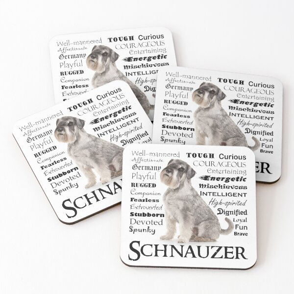 Item preview, Schnauzer Personality Traits designed and sold by DogLove.