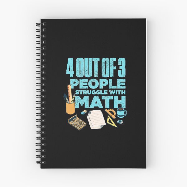 Item preview, 4 Out Of 3 People Struggle With Math Funny Mathematic designed and sold by artworkbyrihen.