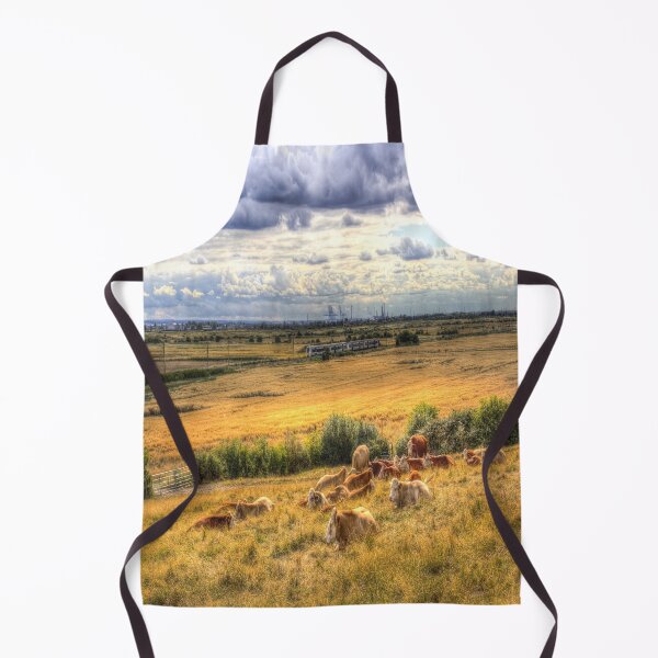 Item preview, Cows And A Passing Train designed and sold by Londonimages.