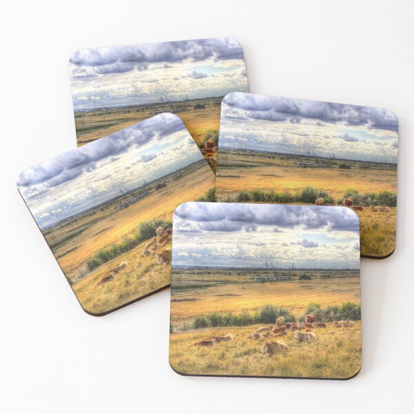 Item preview, Cows And A Passing Train designed and sold by Londonimages.