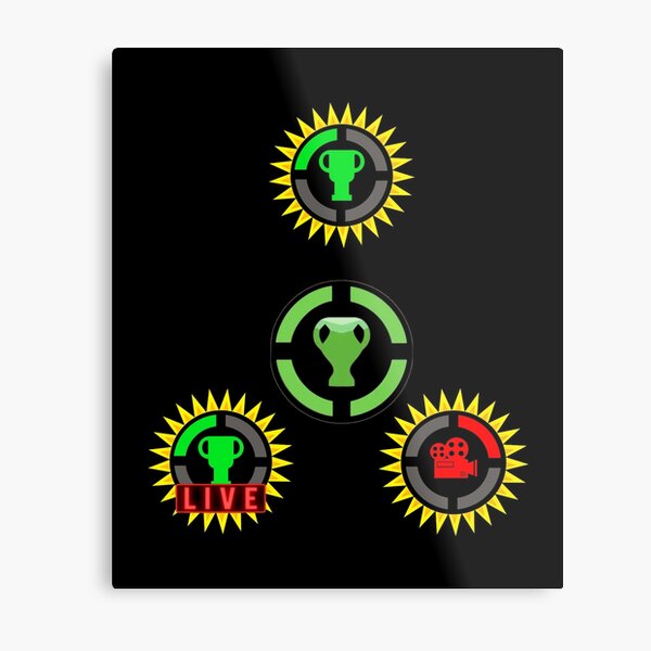 Logo Game Wall Art Redbubble - gravity roblox elemental battlegrounds wiki fandom