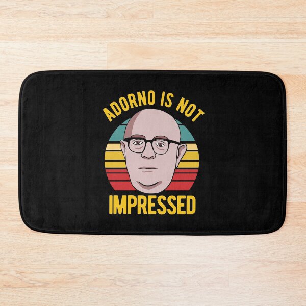 Item preview, Adorno Is Not Impressed - Philosophy designed and sold by CanadianUnicorn.