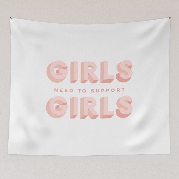 Item preview, Girls Need To Support Girls. Halloween Time designed and sold by So Witcasm ?.