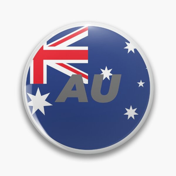 Item preview, Australia | Round Flag With Country Code designed and sold by CarlosAlberto.