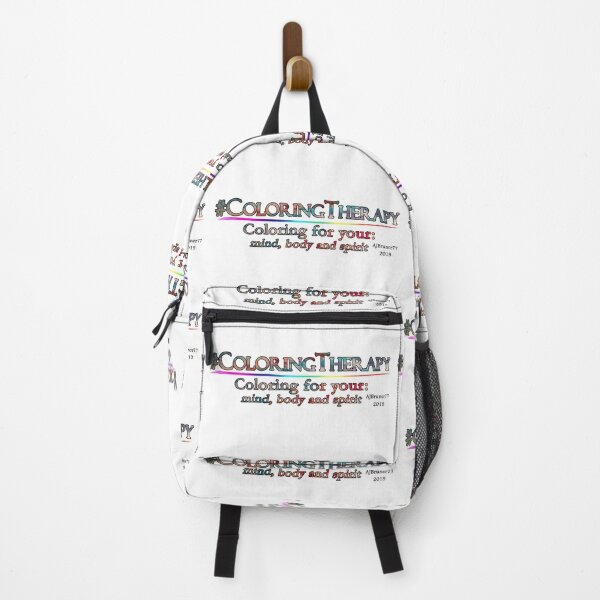 Item preview, #ColoringTherapy - Tie-Dye logo v1 (Treadmark v1) designed and sold by A.J. Bruner.