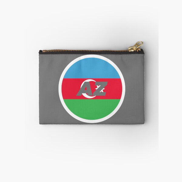 Item preview, Azerbaijan | Round Flag With Country Code designed and sold by CarlosAlberto.