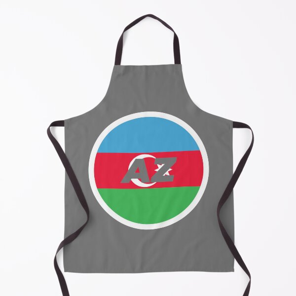 Item preview, Azerbaijan | Round Flag With Country Code designed and sold by CarlosAlberto.