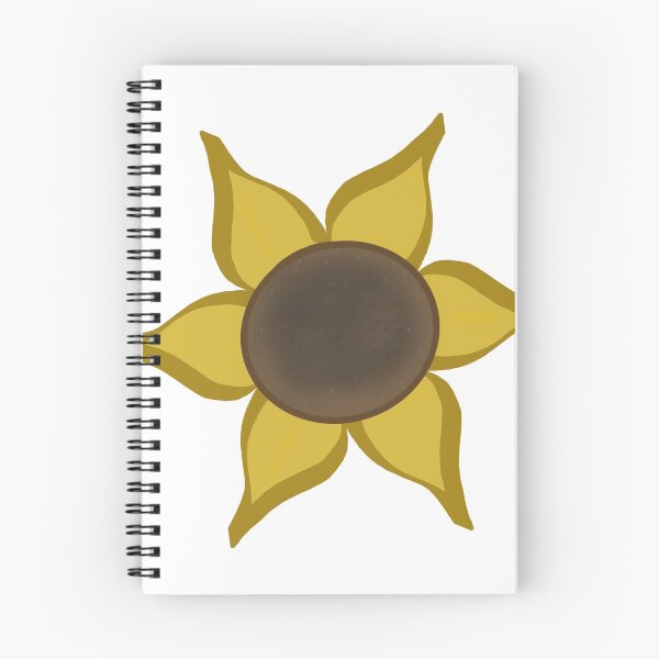 Item preview, Rustic Sunflower—white block background designed and sold by thepremedtread.