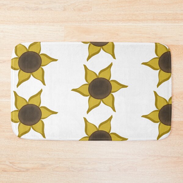 Item preview, Rustic Sunflower—white block background designed and sold by thepremedtread.