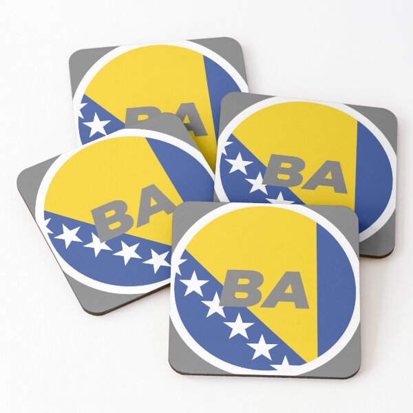Item preview, Bosnia & Herzegovina | Round Flag With Country Code designed and sold by CarlosAlberto.