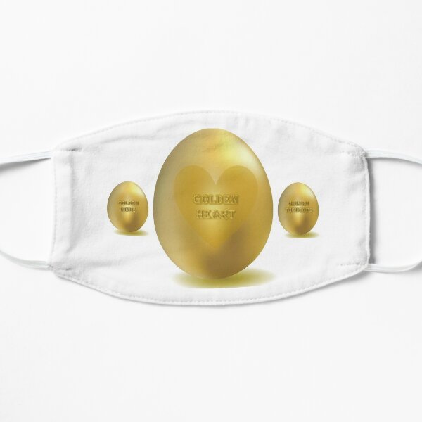 Golden Egg Face Masks Redbubble - the golden egg roblox