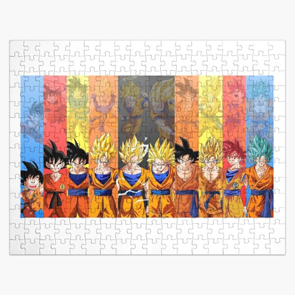 Gogeta ssj4 dragon ball z - online puzzle