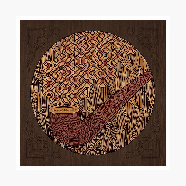 'The Lord of the Rings' Gandalf's pipe Photographic Print