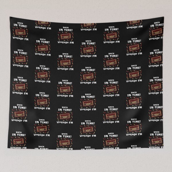 Item preview, Back In Time. Vintage FM. designed and sold by shirtdan.