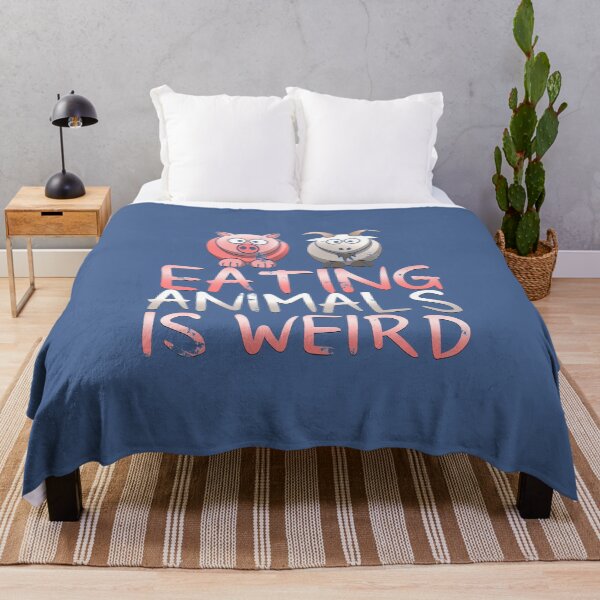 Item preview, Vegan Vegetarian - Eating Animals Is Weird designed and sold by raretshirtsuk.