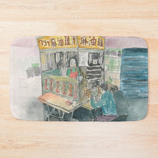 Item preview, sketch_sesame oil chicken stall designed and sold by Mimi Huang.