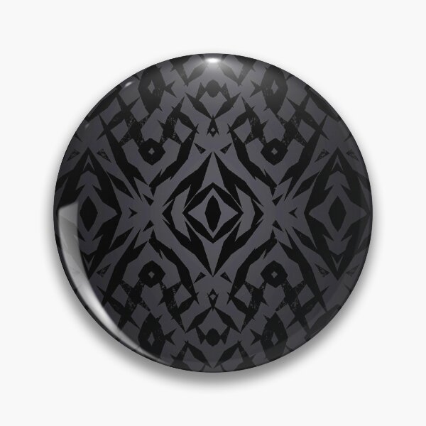 Item preview, Grey tribal shapes pattern designed and sold by steveball.