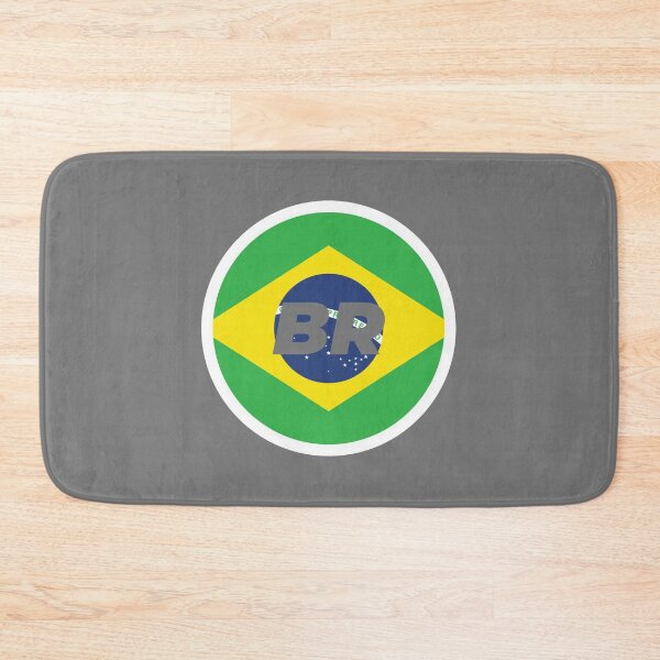 Item preview, Brazil | Round Flag With Country Code designed and sold by CarlosAlberto.