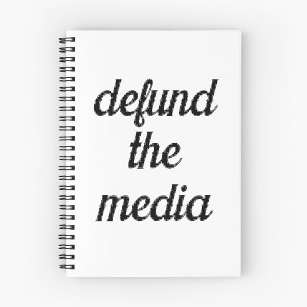 Item preview, defund the media designed and sold by sami89.