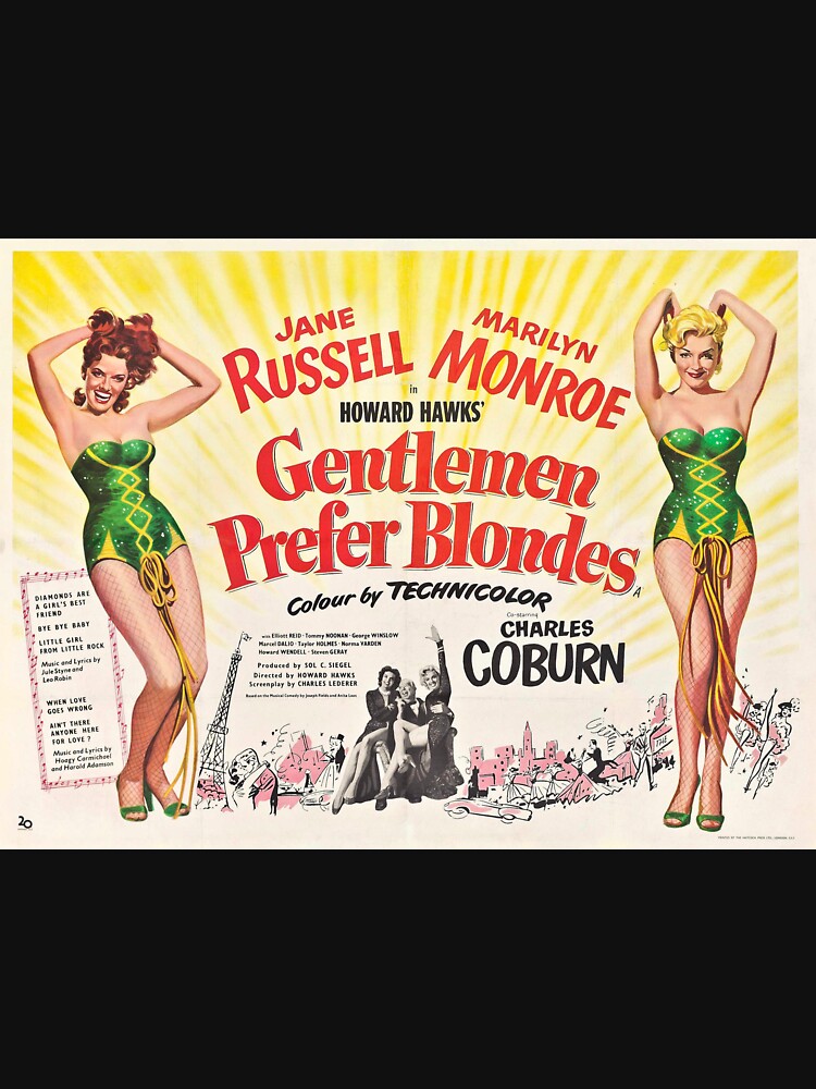 gentlemen prefer blondes shirt