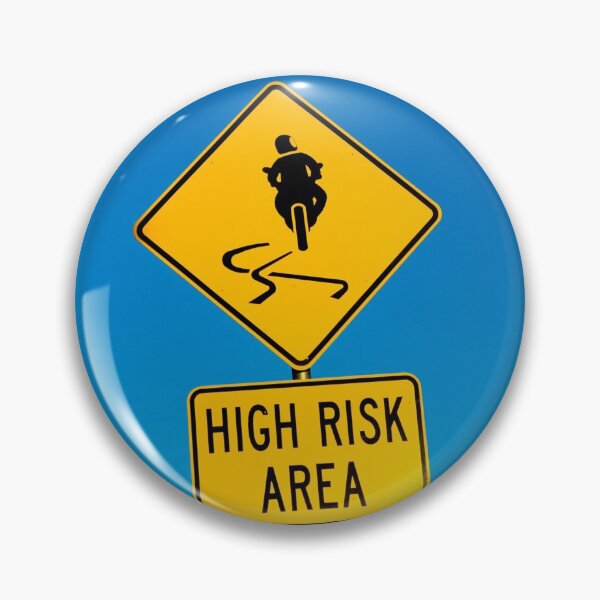 Item preview, High Risk Area designed and sold by twixt-two-wheels.