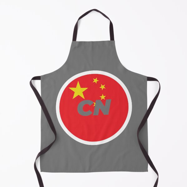 Item preview, China | Round Flag With Country Code designed and sold by CarlosAlberto.