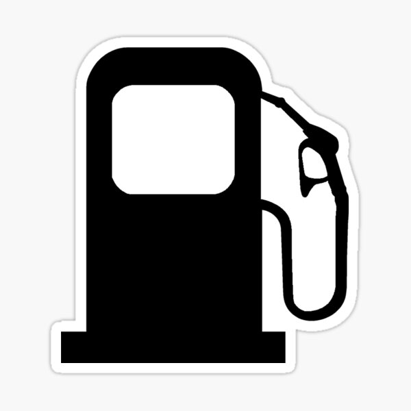"Petrol Pump" Sticker for Sale by sweetsixty Redbubble
