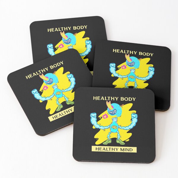 Item preview, Healthy Body. Healthy Mind. designed and sold by shirtdan.