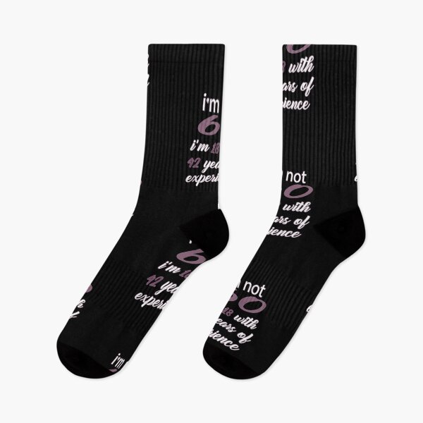 Item preview, i'm not 60 i'm 18 with 42 years of experience,60th Birthday Gift Funny Man Woman 60 Years Party designed and sold by alikassi.
