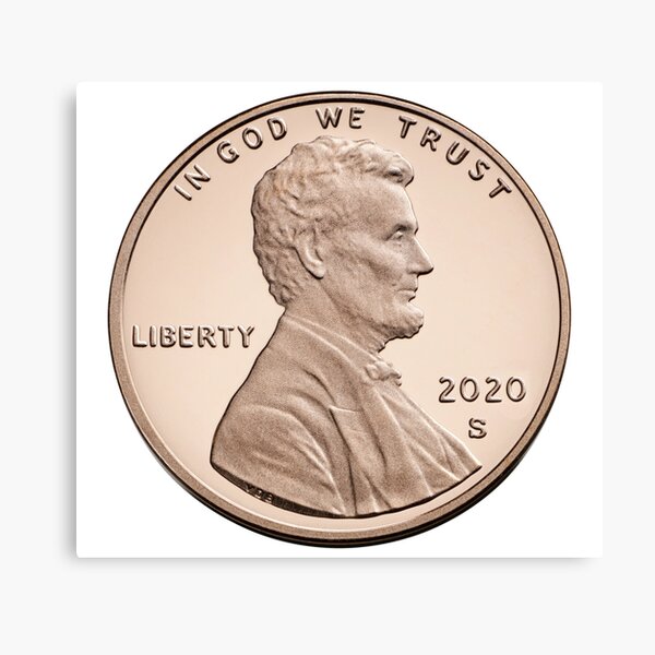 Centavo de Lincoln Memorial Lienzo