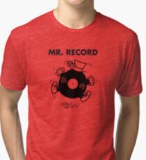 Mr. Record Tri-blend T-Shirt