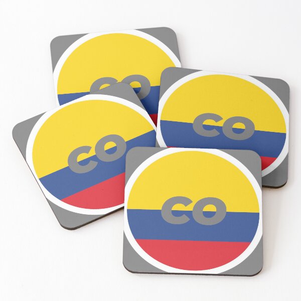 Item preview, Colombia | Round Flag With Country Code designed and sold by CarlosAlberto.