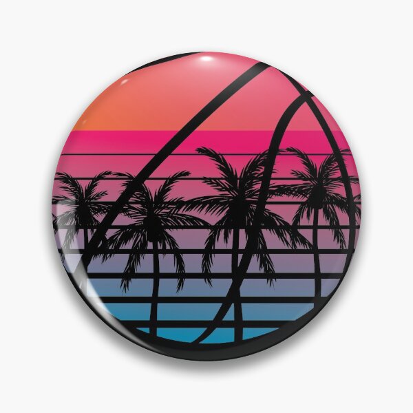 Item preview, Retrowave Basketball designed and sold by ghost888.